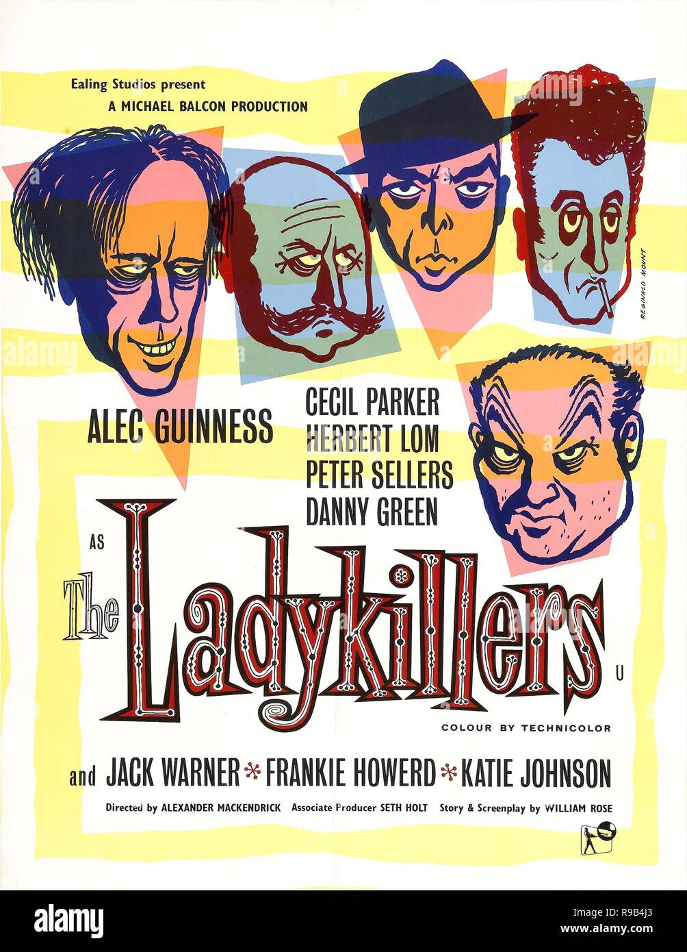 Original Film Titel: LADYKILLERS. Englischer Titel: The LADYKILLERS. Jahr: 1955. Regie: Alexander MACKENDRICK. Credit: EALING/Rang/Album Stockfoto