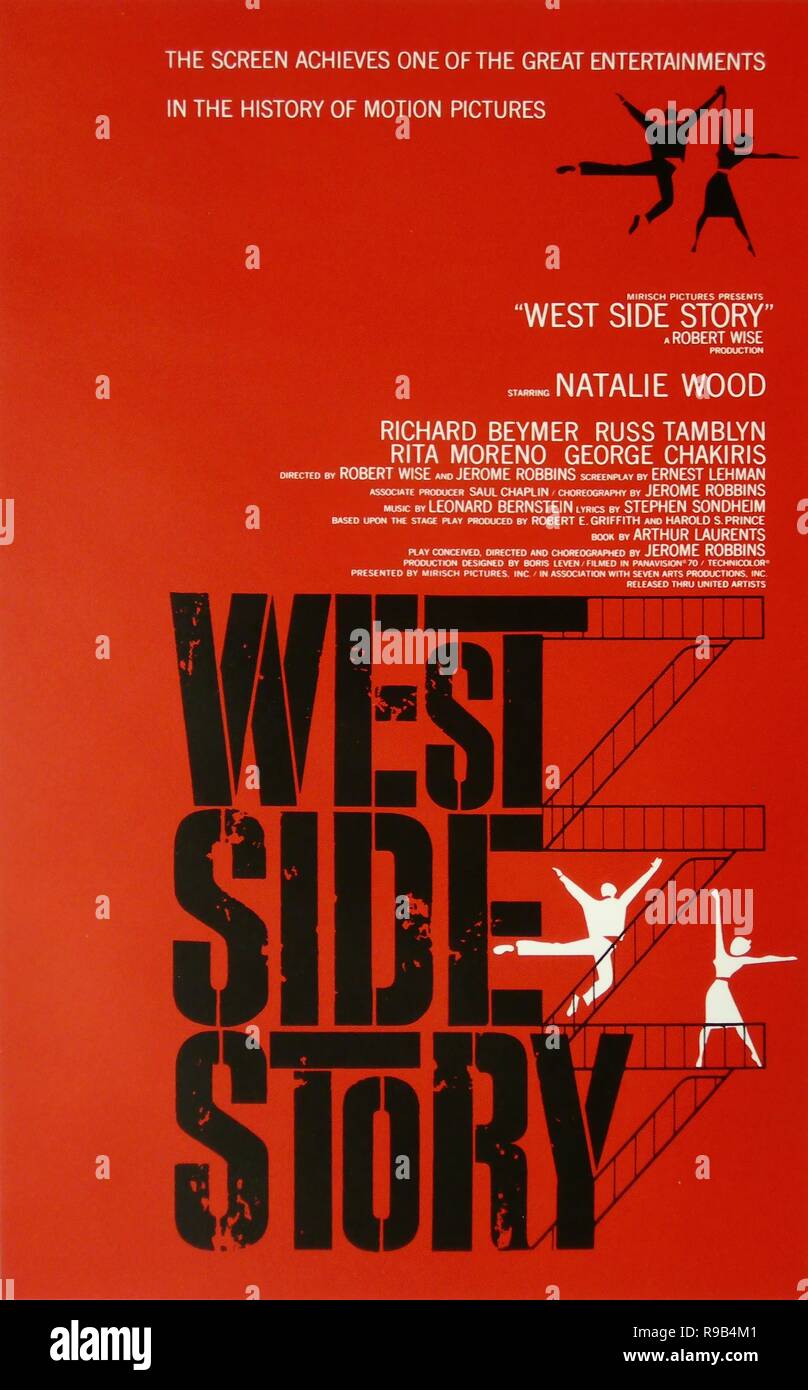 Original Film Titel: WEST SIDE STORY. Englischer Titel: WEST SIDE STORY. Jahr: 1961. Regie: Robert Wise. Credit: MIRISCH-7 Kunst/Künstler/Album Stockfoto