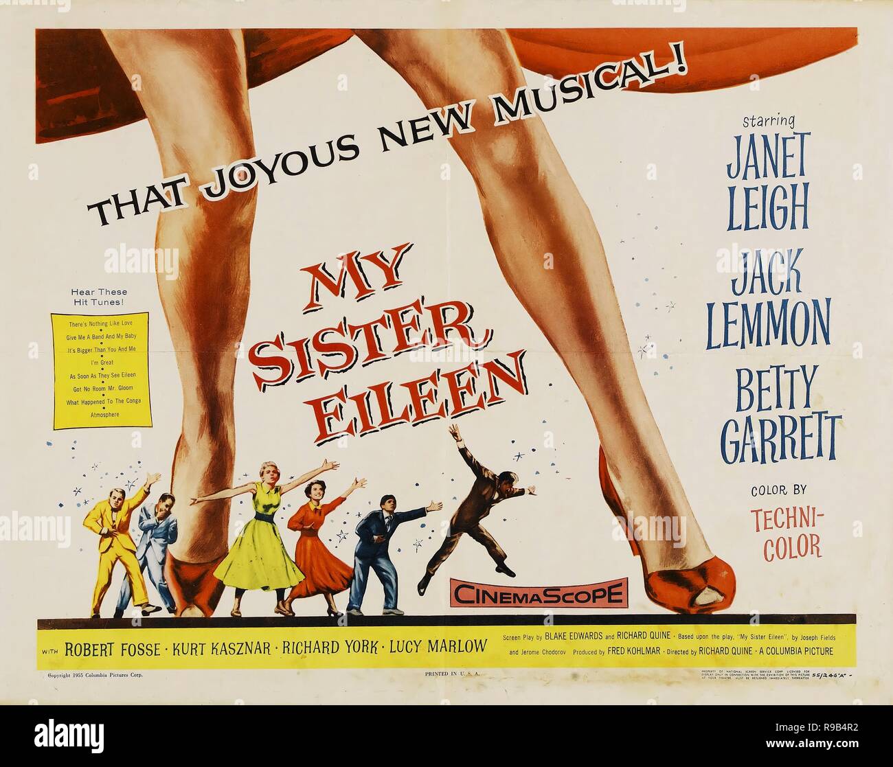 Original Film Titel: Meine Schwester Eileen. Englischer Titel: Meine Schwester Eileen. Jahr: 1955. Regie: Richard QUINE. Quelle: Columbia Pictures/Album Stockfoto