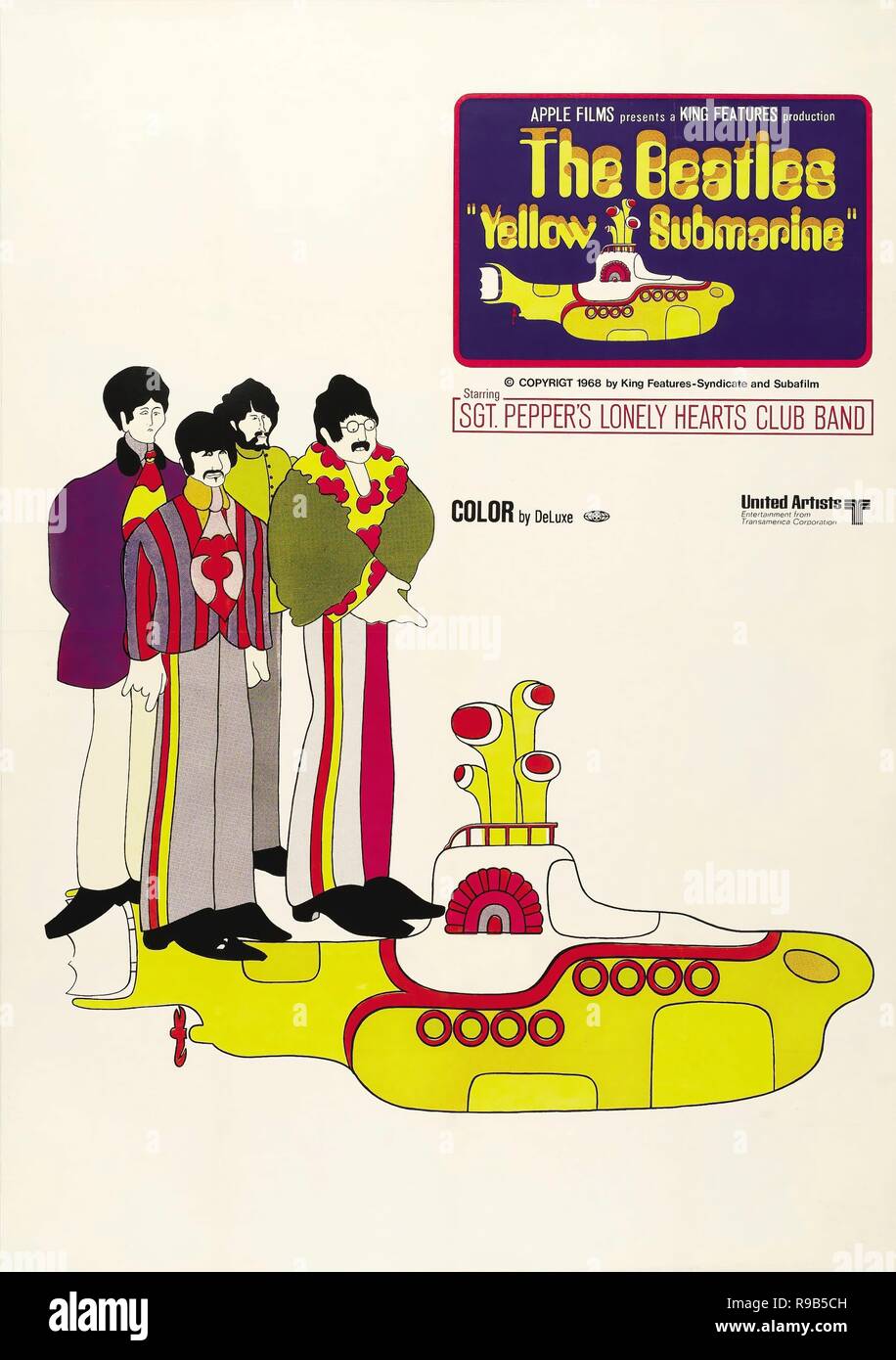 Original Film Titel: Yellow Submarine. Englischer Titel: Yellow Submarine. Jahr: 1968. Regie: George Dunning. Quelle: APPLE CORPS/Album Stockfoto