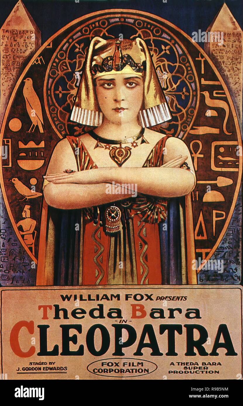 Original Film Titel: CLEOPATRA. Englischer Titel: CLEOPATRA. Jahr: 1917. Regie: J. GORDON EDWARDS. Quelle: FOX FILME/Album Stockfoto