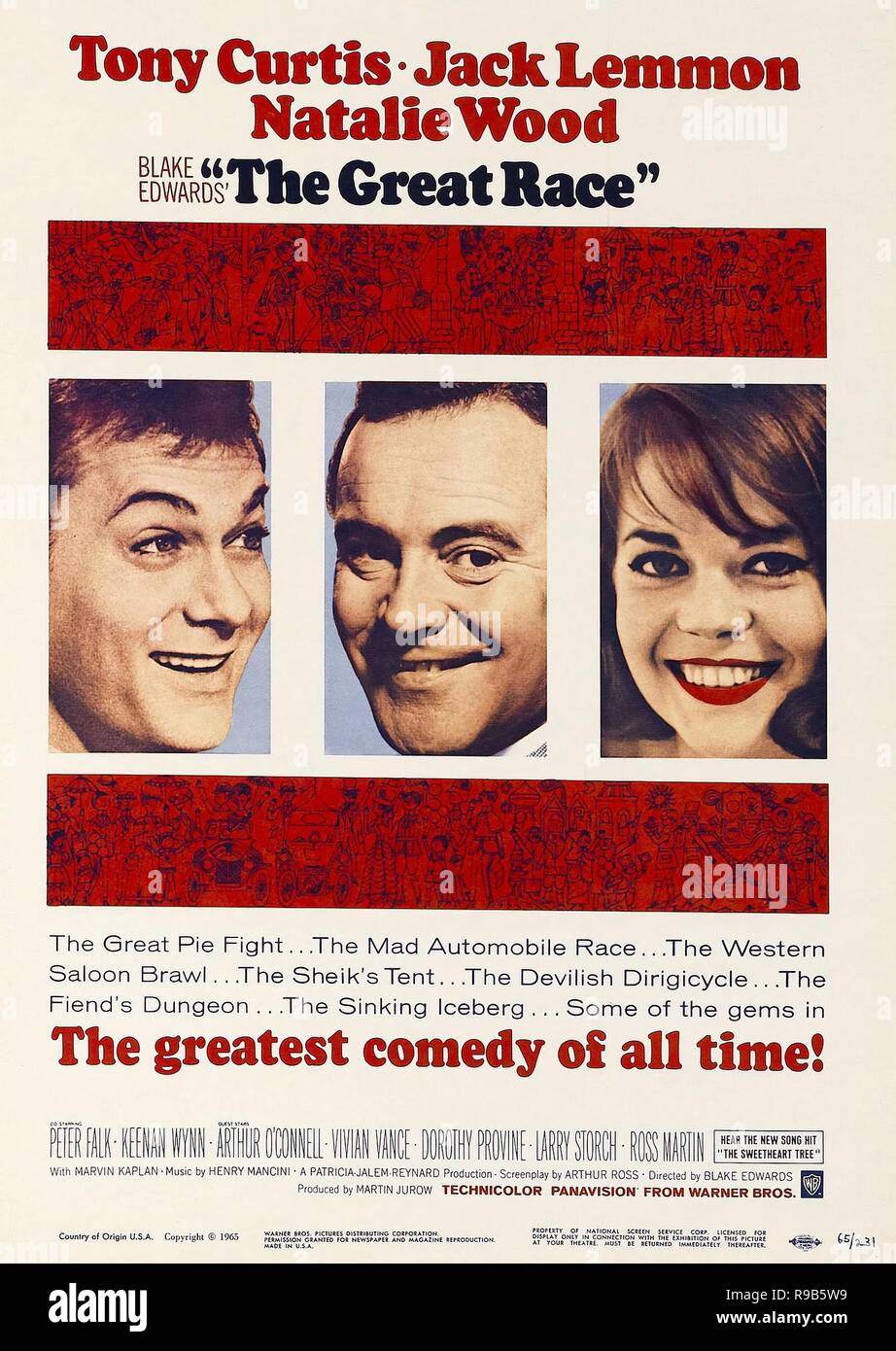 Original Film Titel: DAS GROSSE RENNEN. Englischer Titel: DAS GROSSE RENNEN. Jahr: 1965. Regie: Blake Edwards. Quelle: WARNER BROTHERS/Album Stockfoto