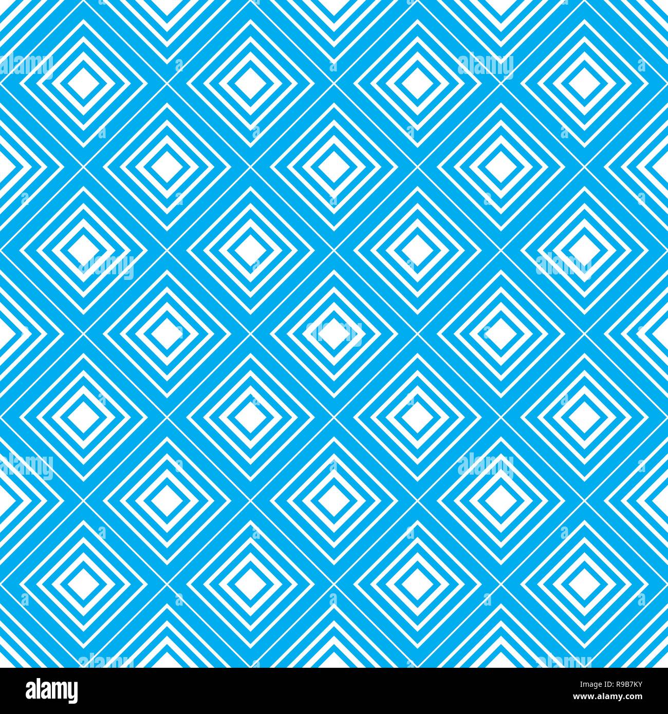 Abstrakt Blau nahtlose Hintergrund. Vector Illustration. Einfaches Muster Stock Vektor