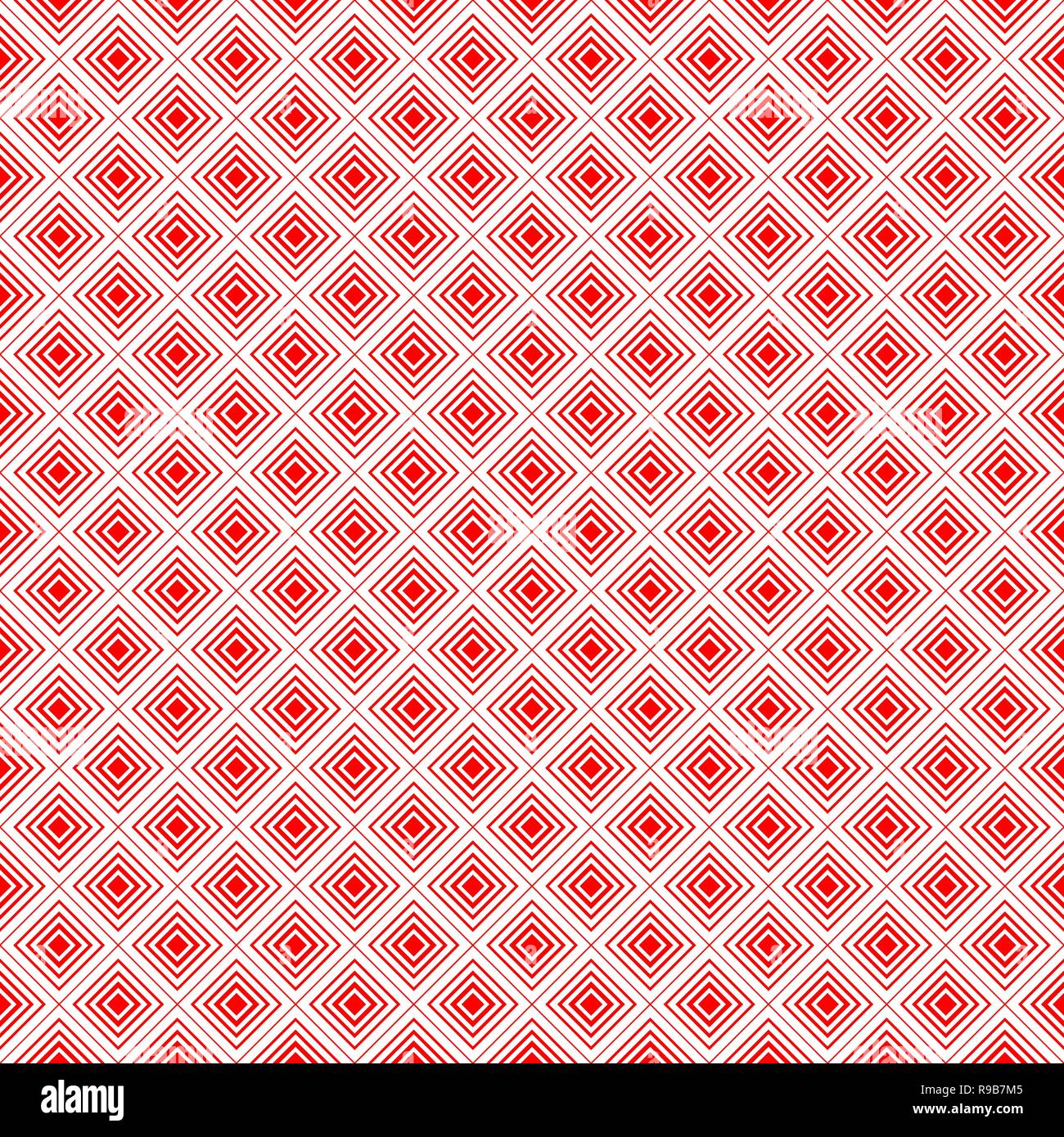 Abstrakt rot nahtlose Hintergrund. Vector Illustration. Einfaches Muster Stock Vektor