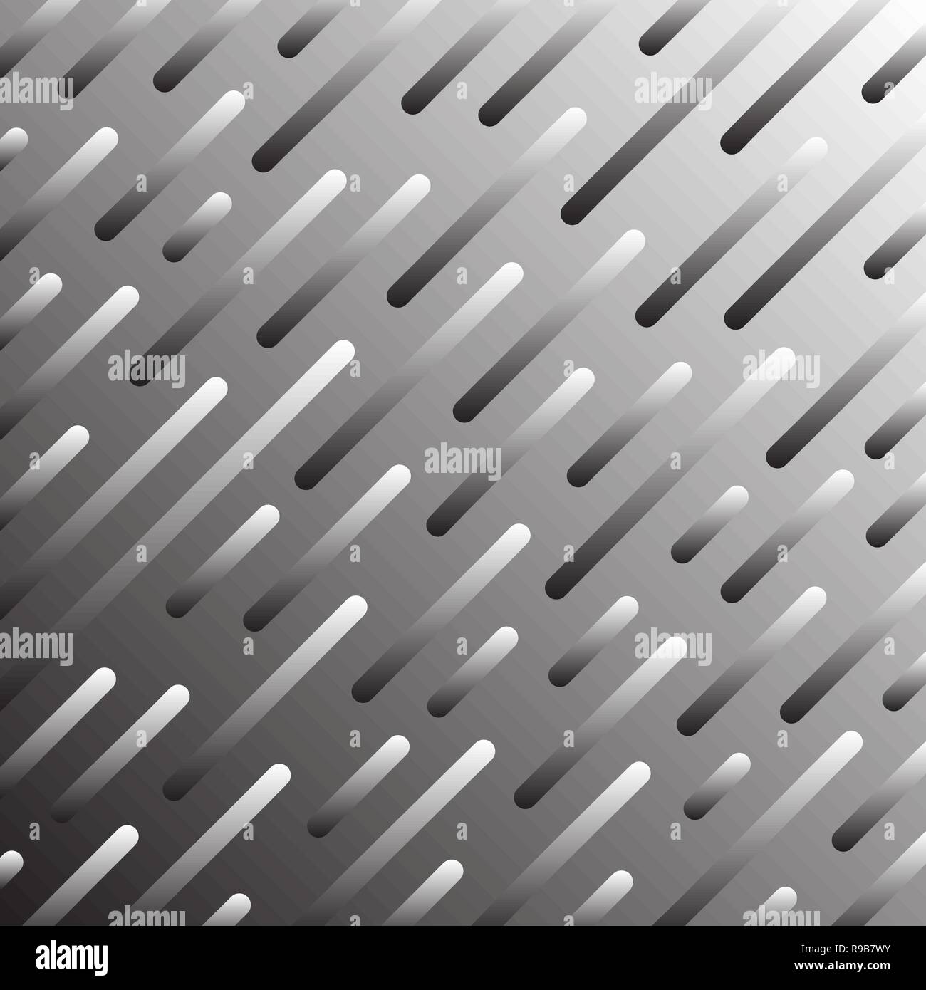 Hintergrund mit parallelen diagonalen Linien. Vector Illustration. Abstrakte monochrome Hintergrund. Stock Vektor