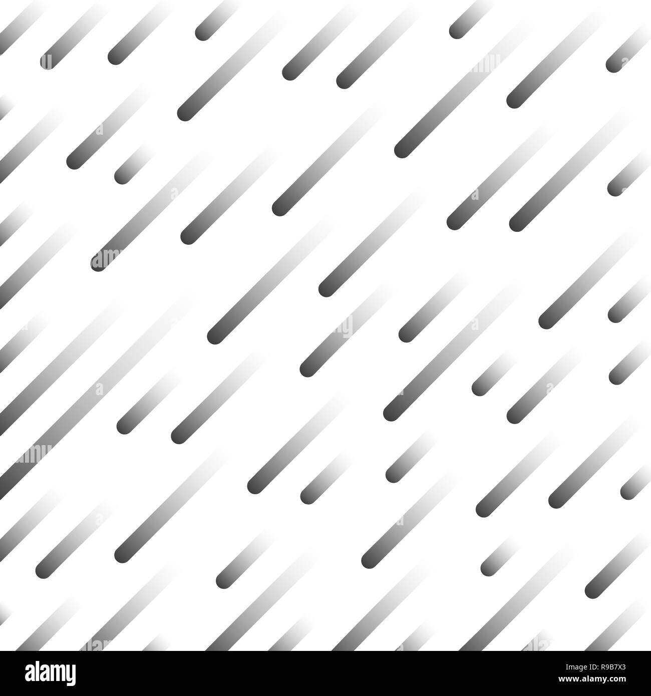 Hintergrund mit parallelen diagonalen Linien. Vector Illustration. Abstrakte monochrome Hintergrund. Stock Vektor