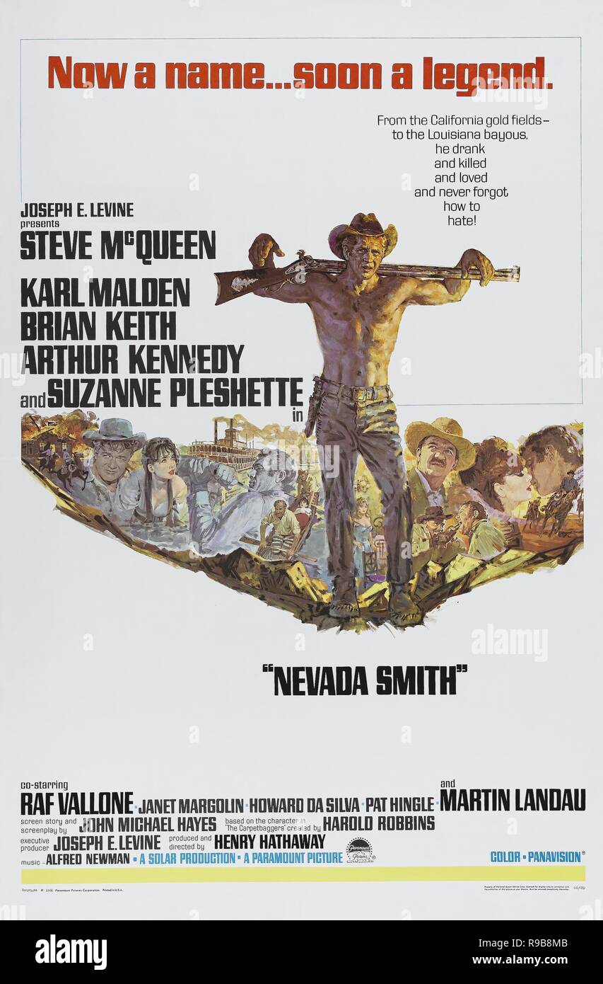 Original Film Titel: NEVADA SMITH. Englischer Titel: NEVADA SMITH. Jahr: 1966. Regie: HENRY HATHAWAY. Credit: Joseph E. LEVINE/PARAMOUNT/Album Stockfoto