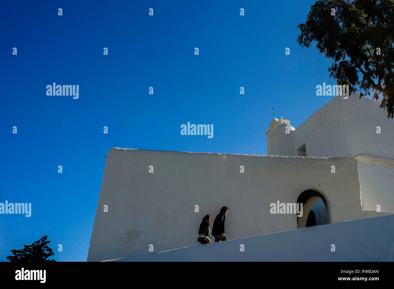 Santa Eulària des Riu, Ibiza Stockfoto