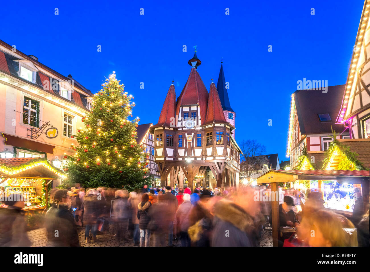 Michelstadt Weihnachtsmarkt Stockfotos und bilder Kaufen Alamy