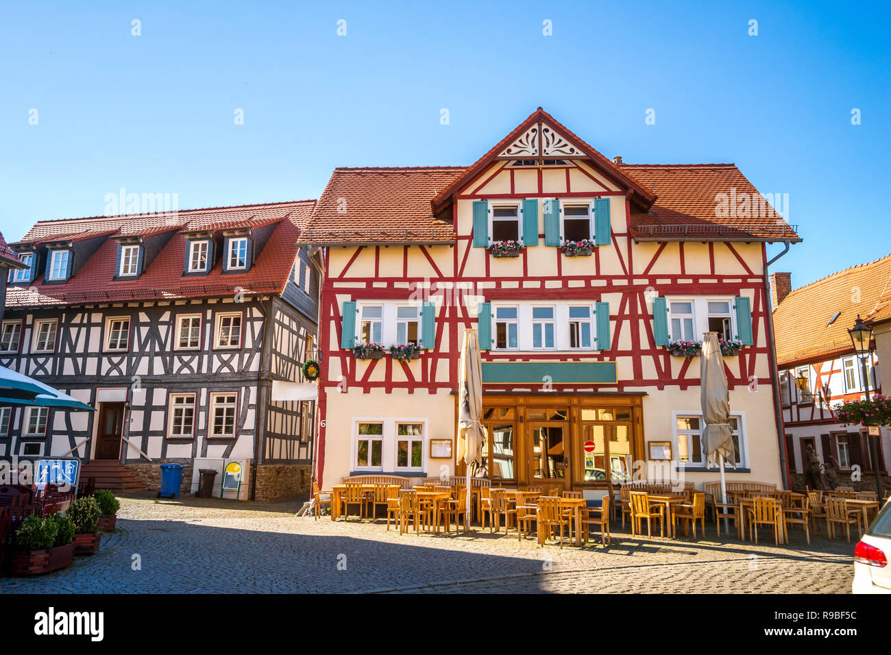 Oberursel, historischen Stadt, Deutschland Stockfoto