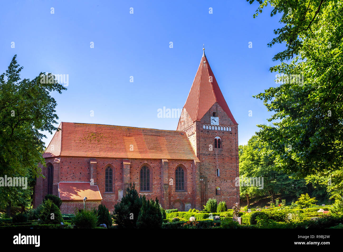 Kirche, Insel Poel, Deutschland Stockfoto
