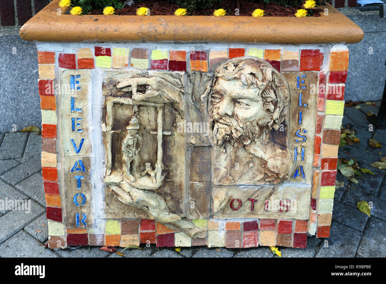 Elia Otis Pflanzmaschine Yonkers, New York Stockfotografie - Alamy