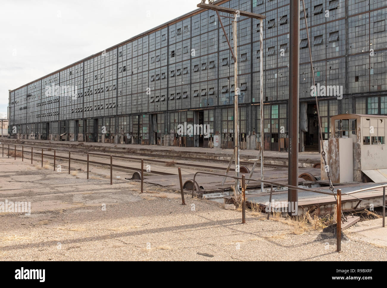 Albuquerque rail Yards Stockfoto