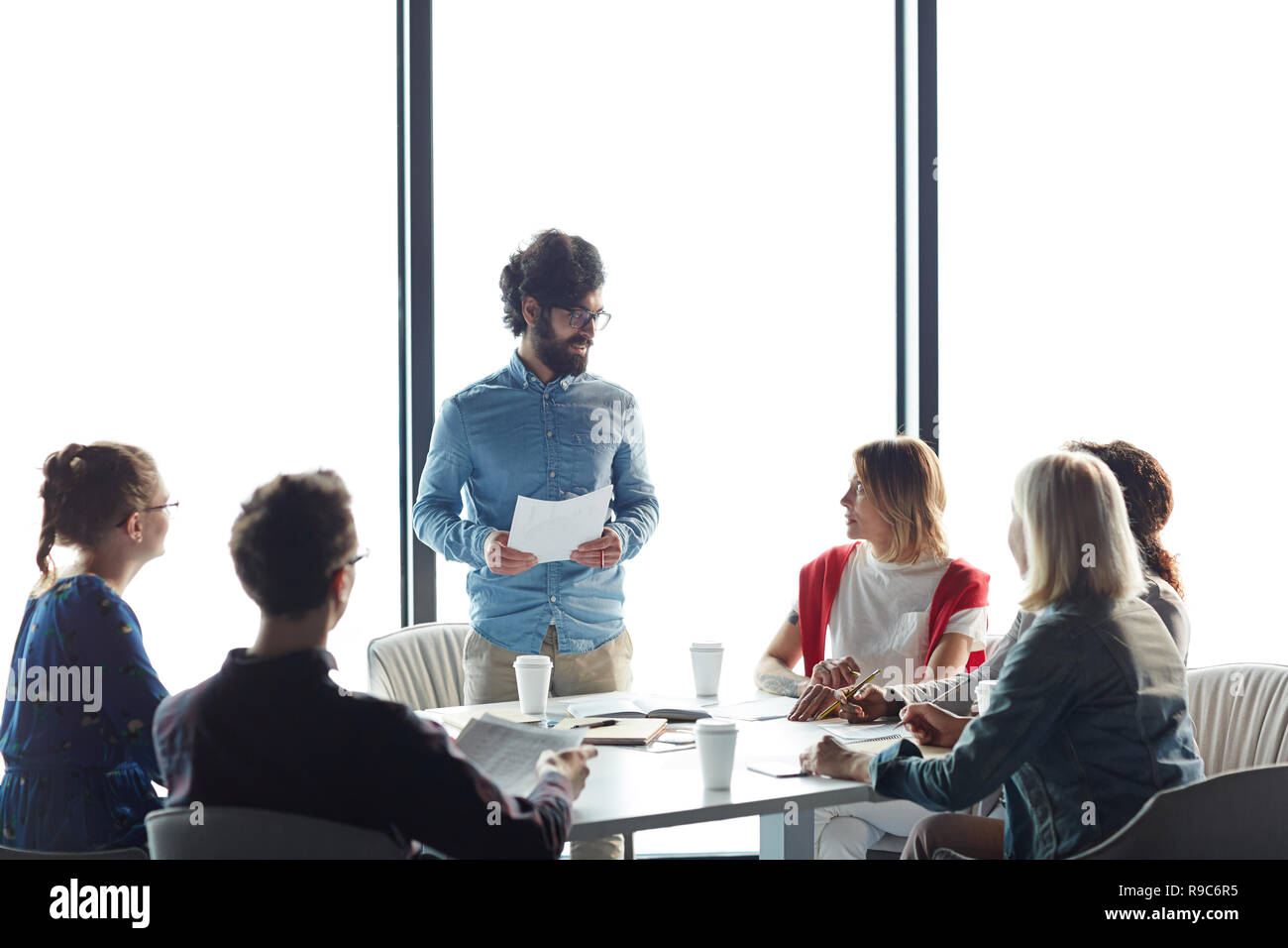 Business-training Stockfoto