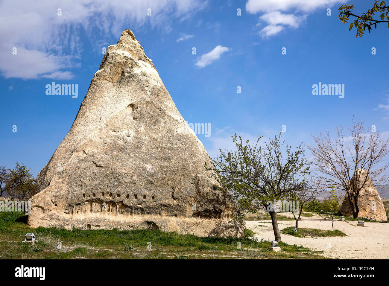 Türkei kapadokya unter dem Namen Simon Paşabağları anderen natürlichen vulkanischen Formationen im Tal. Stockfoto