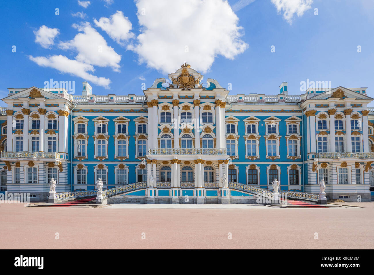 Europa - Katharinenpalast in St. Petersburg Stockfoto