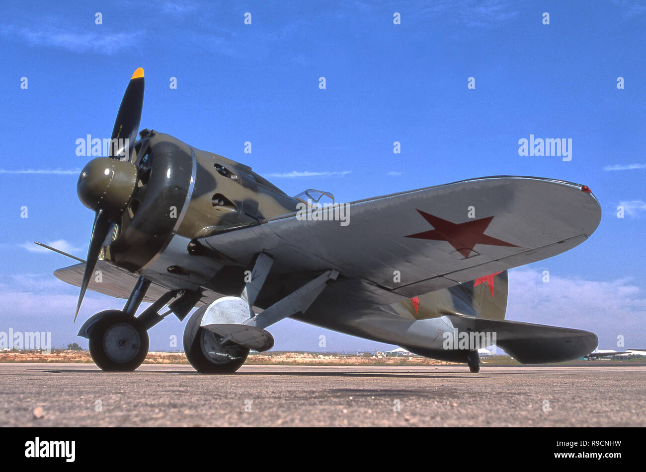Polikarpow i-16 Stockfoto