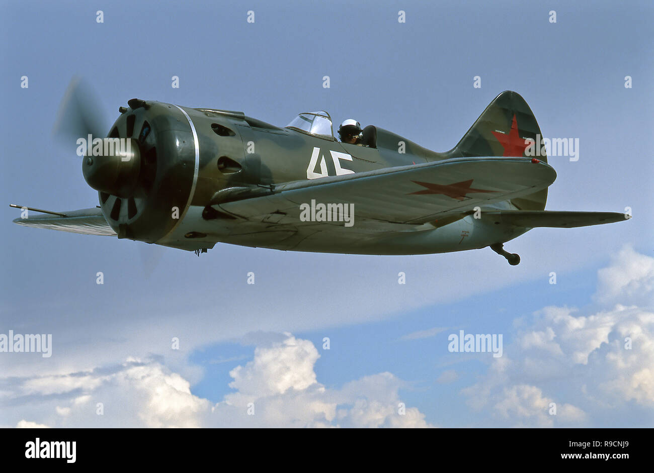 Polikarpow i-16 Stockfoto