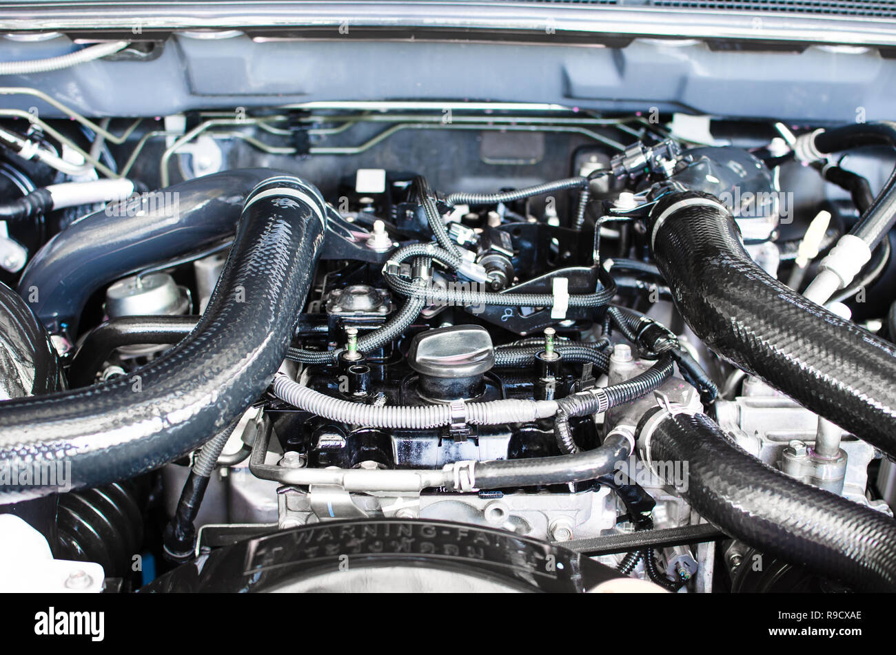 Details des Motors Stockfoto