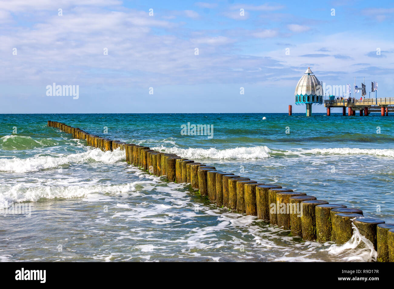 Zingst, Strand, Deutschland Stockfoto