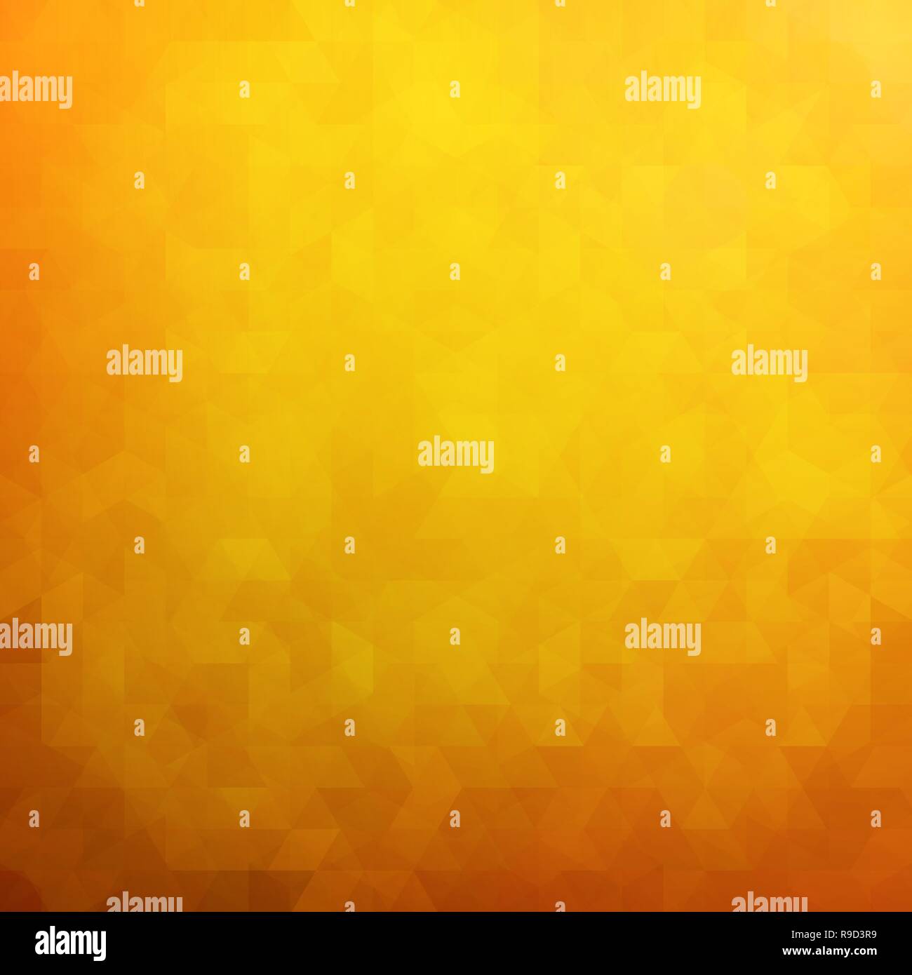 Orange geometrischen Hintergrund mit Dreieck Muster. Vector Illustration. Abstrakte Mosaik Hintergrund Stock Vektor