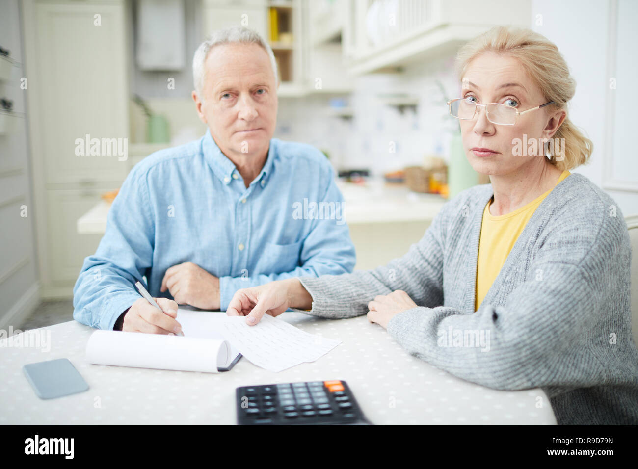 Im Alter von Ehegatten Stockfoto