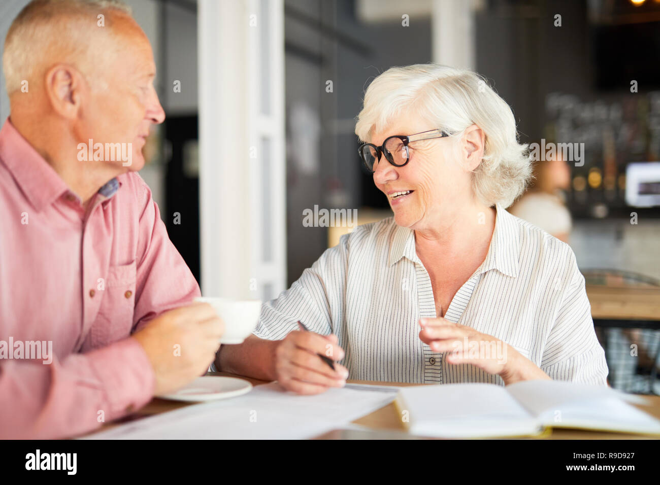 Die neue Strategie ist Stockfoto