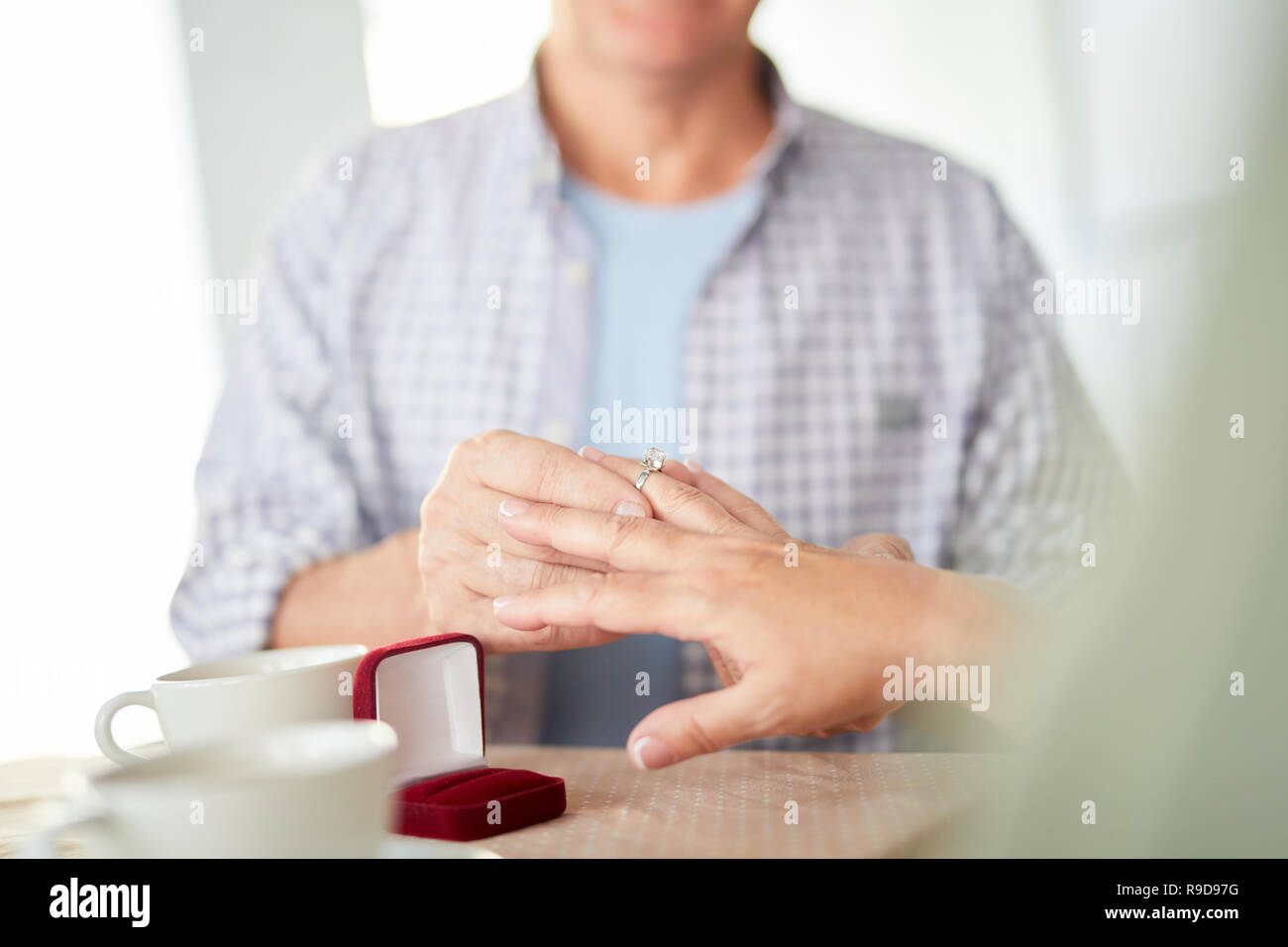 Geschenk für Frau Stockfoto