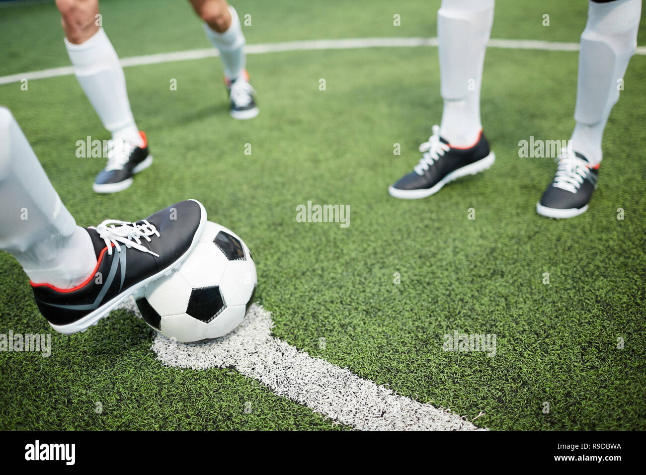 Fuß Ball Stockfoto