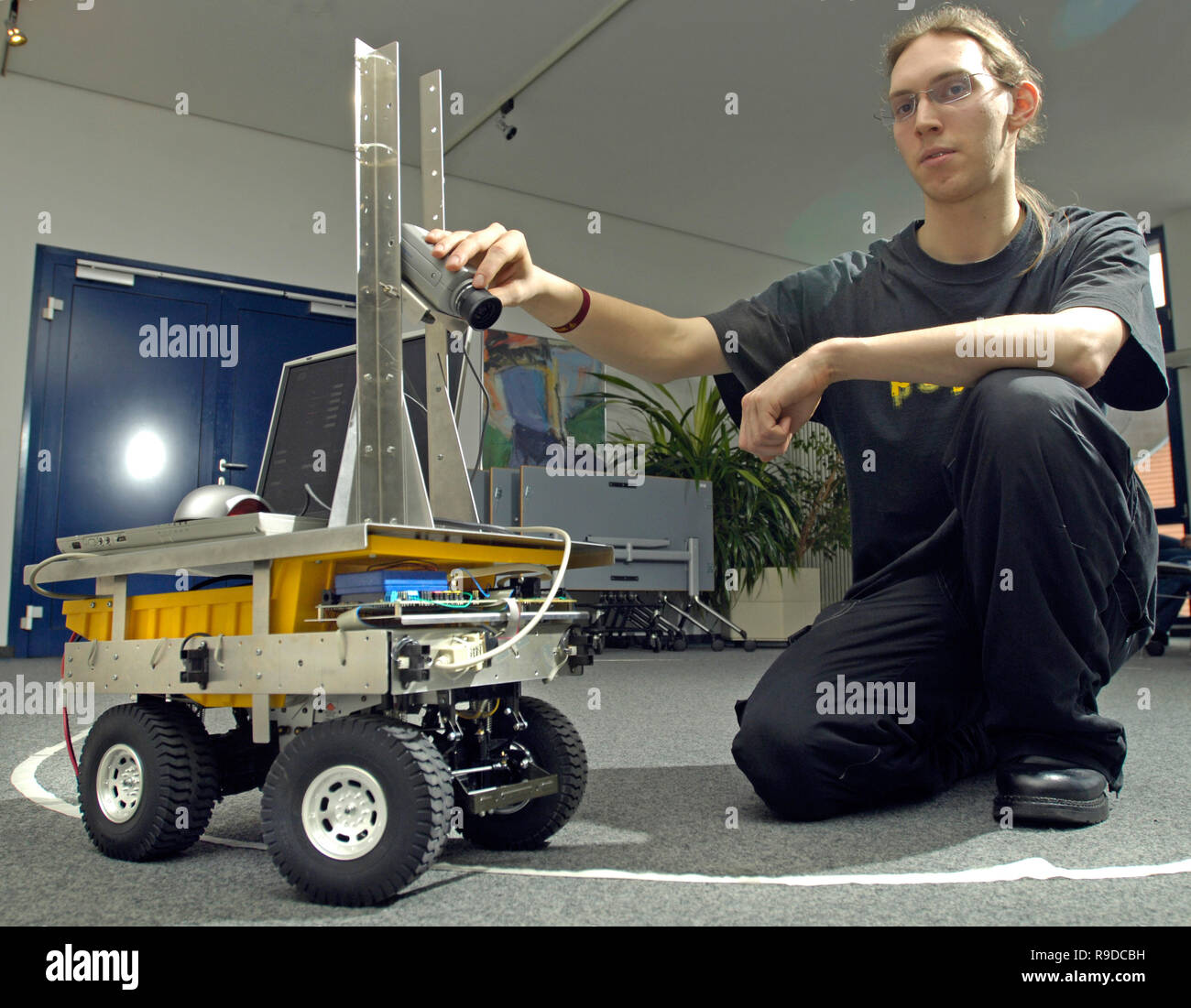 03.03.2006, Chemnitz, Sachsen, Deutschland Jugend forscht Thomas