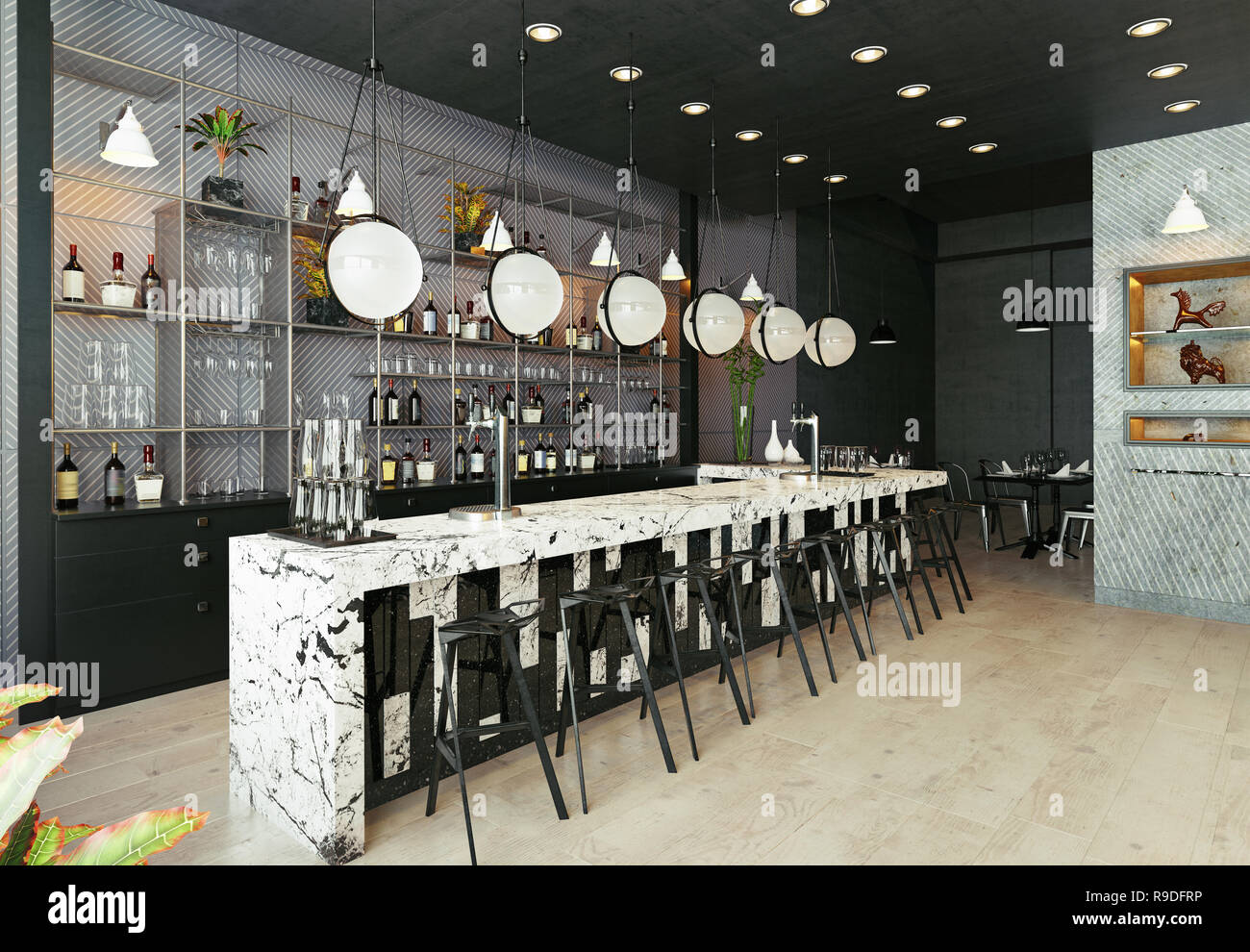 Interior Restaurant Renderings Lesinska Concept Renders Cafe Wedel As