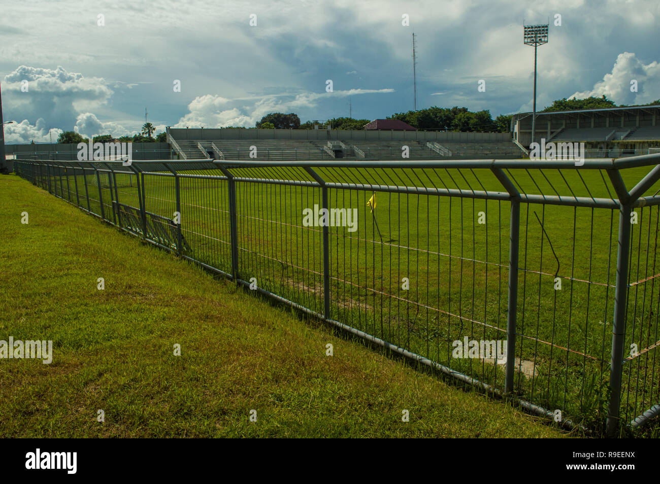 Dieses Stadion ist in Banyuwangi Stadt Stockfoto