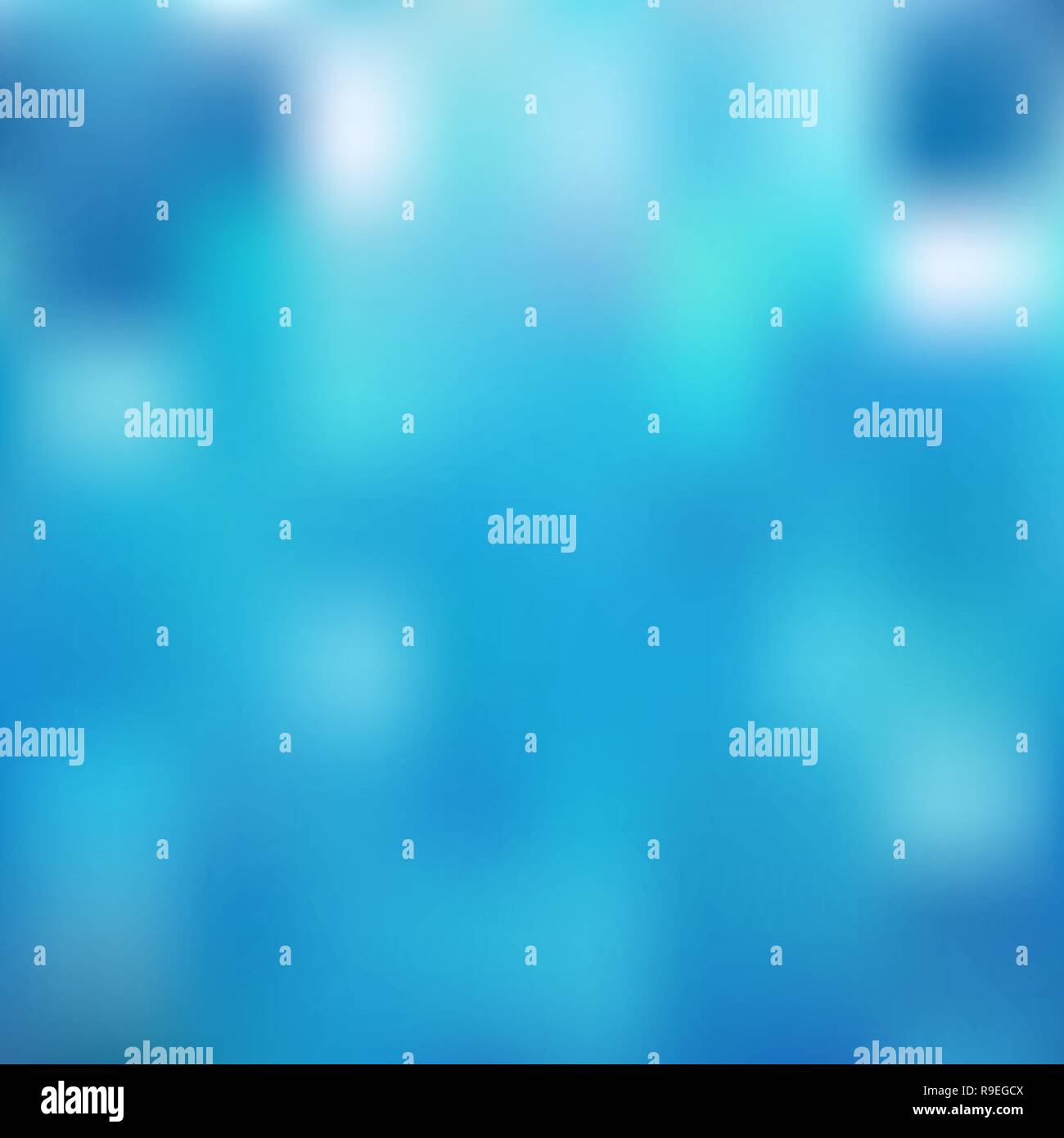 Abstrakt Blau verschwommenen Hintergrund. Vector Illustration. Helle unscharfe Verlaufsgitter Hintergrund Stock Vektor