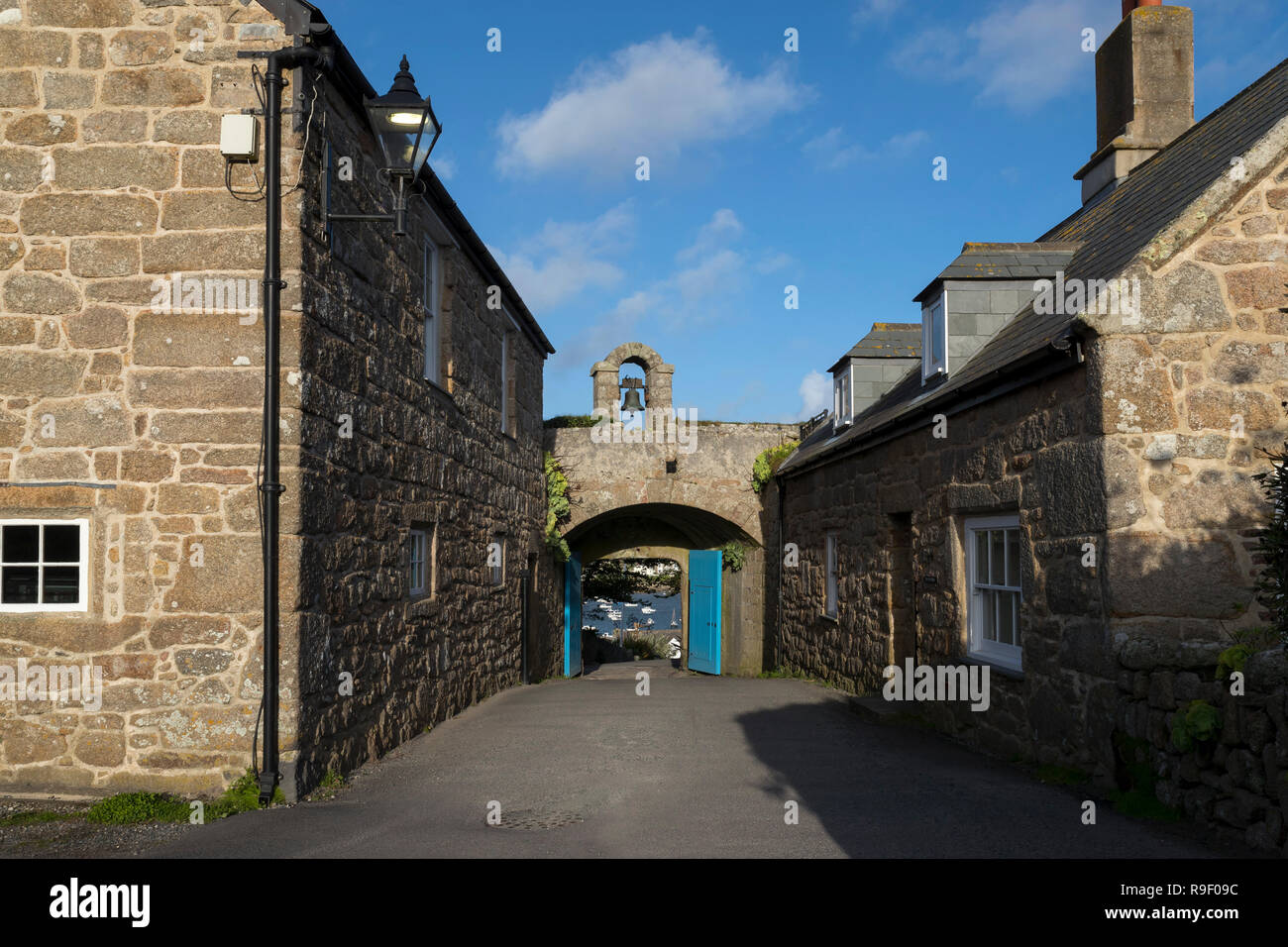 Garnison Torbogen; St Mary's; Scilly-Inseln, Großbritannien Stockfoto