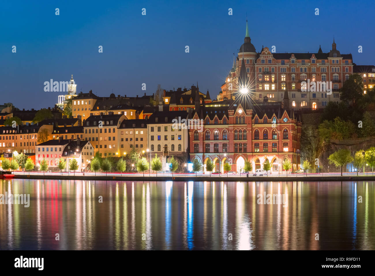 Södermalm in Stockholm, Schweden Stockfoto