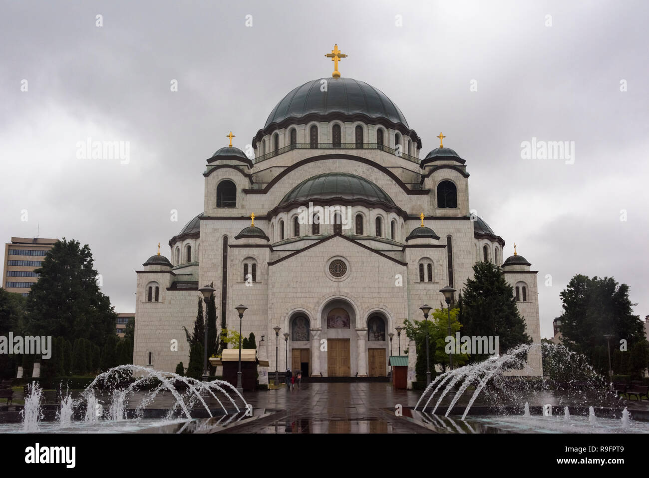 Kirche des Heiligen Sava, Belgrad, Serbien Stockfoto