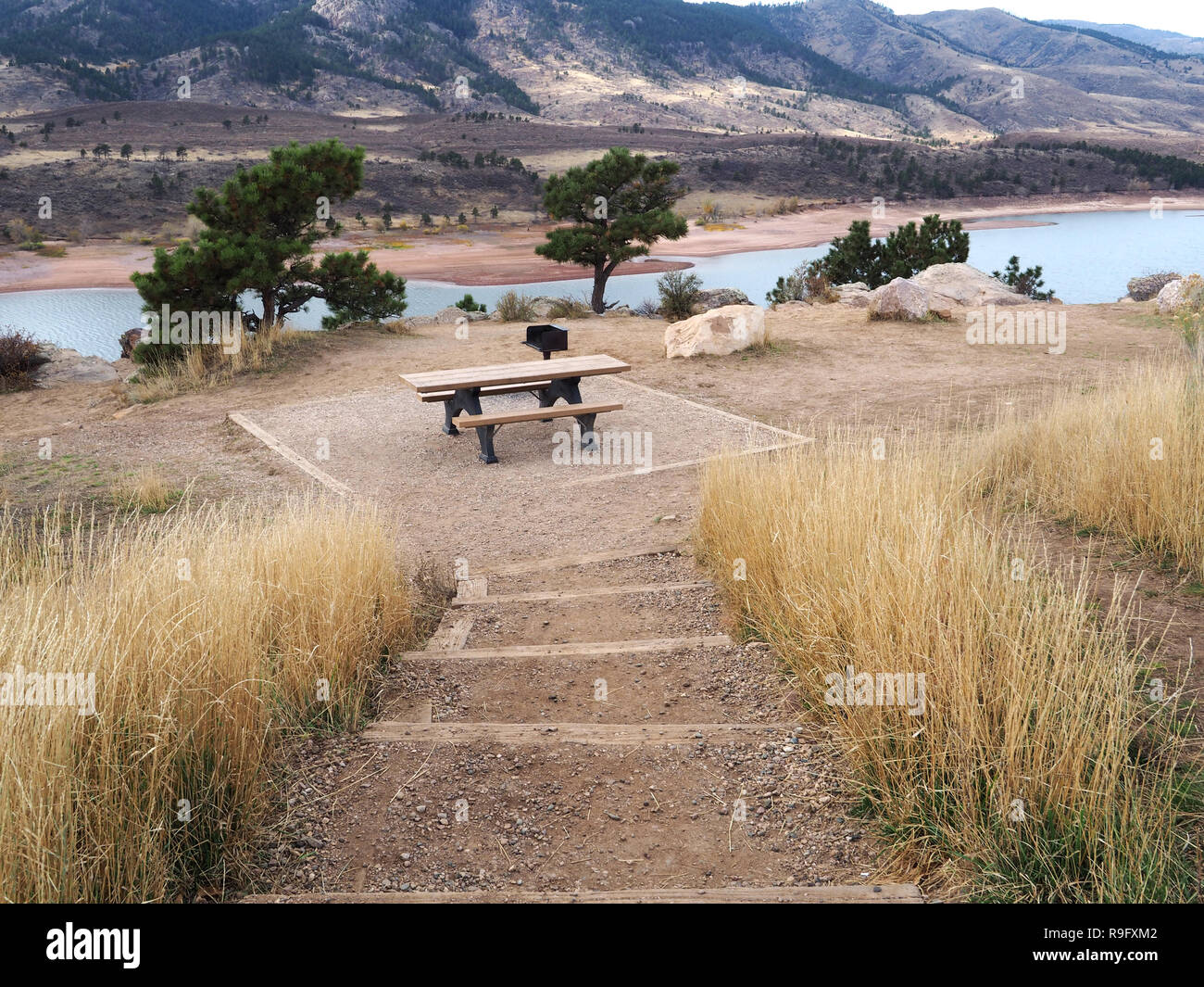 Horsetooth Reservoir, Fort Collins, Colorado Stockfoto