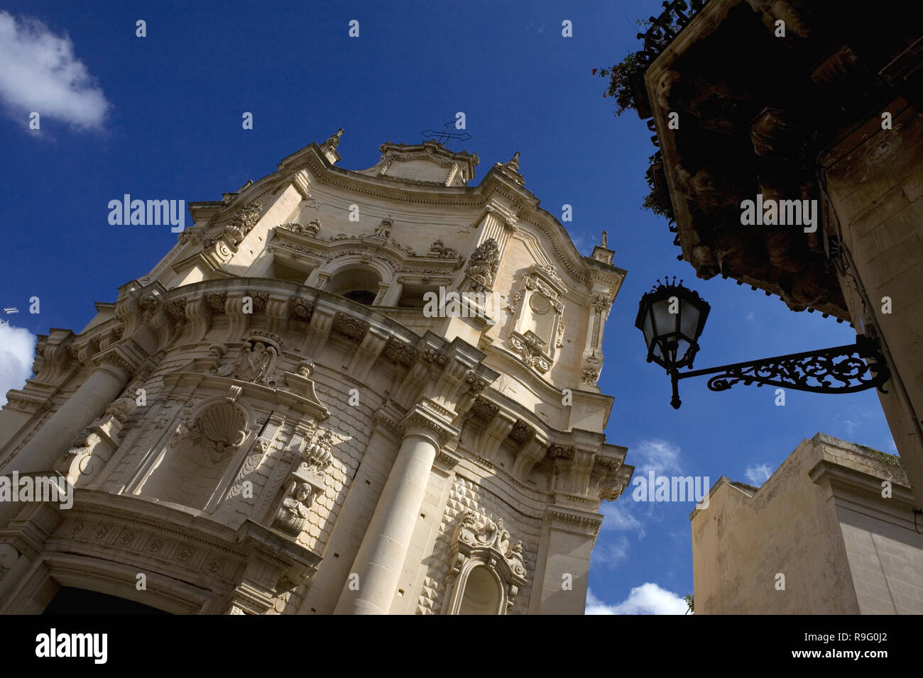 Chiesa di San Matteo, über Federigo d'Aragona, Lecce, Apulien, Italien Stockfoto