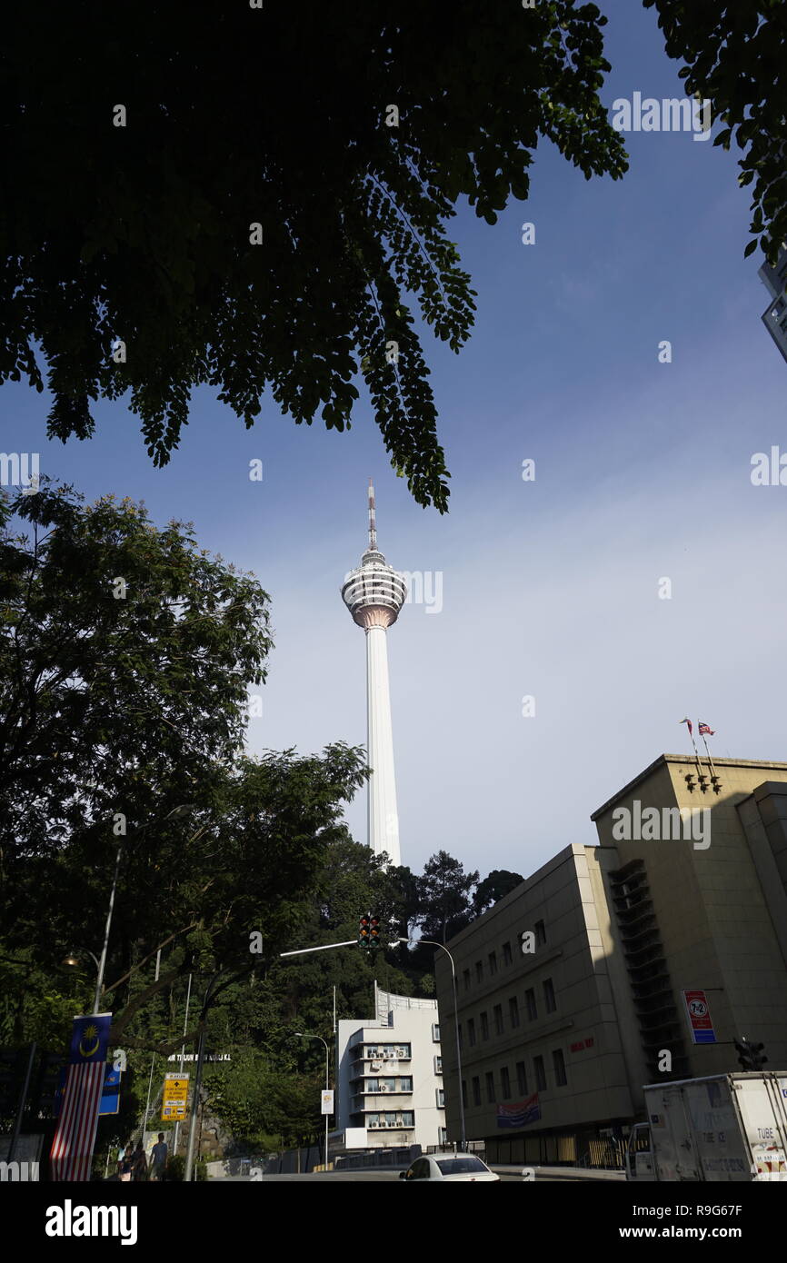 Tower in Kuala Lumpur, Malaysia Stockfoto