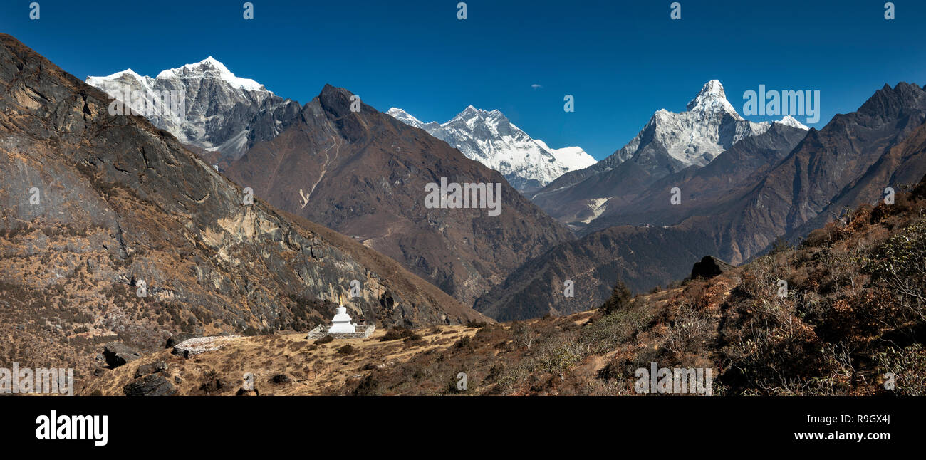Mount Everest Base Camp Trek Stockfotos und -bilder Kaufen - Alamy