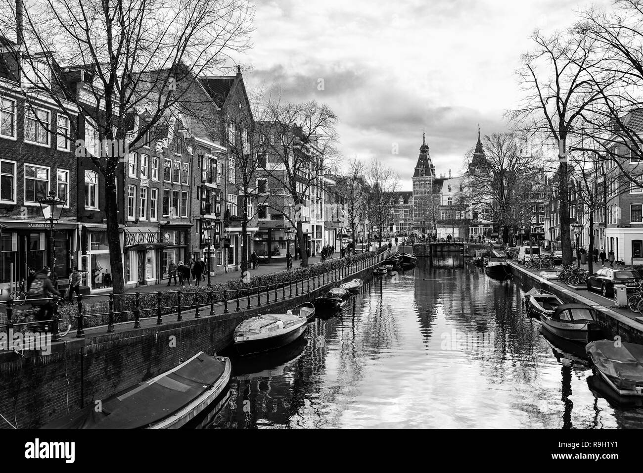 Amsterdam, Niederlande Stockfoto