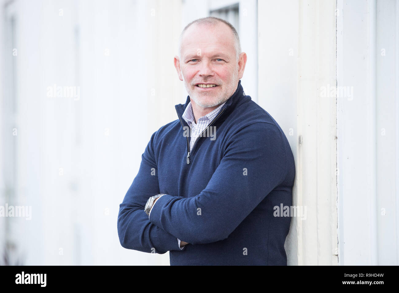 Samstag Interview, Fußball, John Hughes Stockfoto