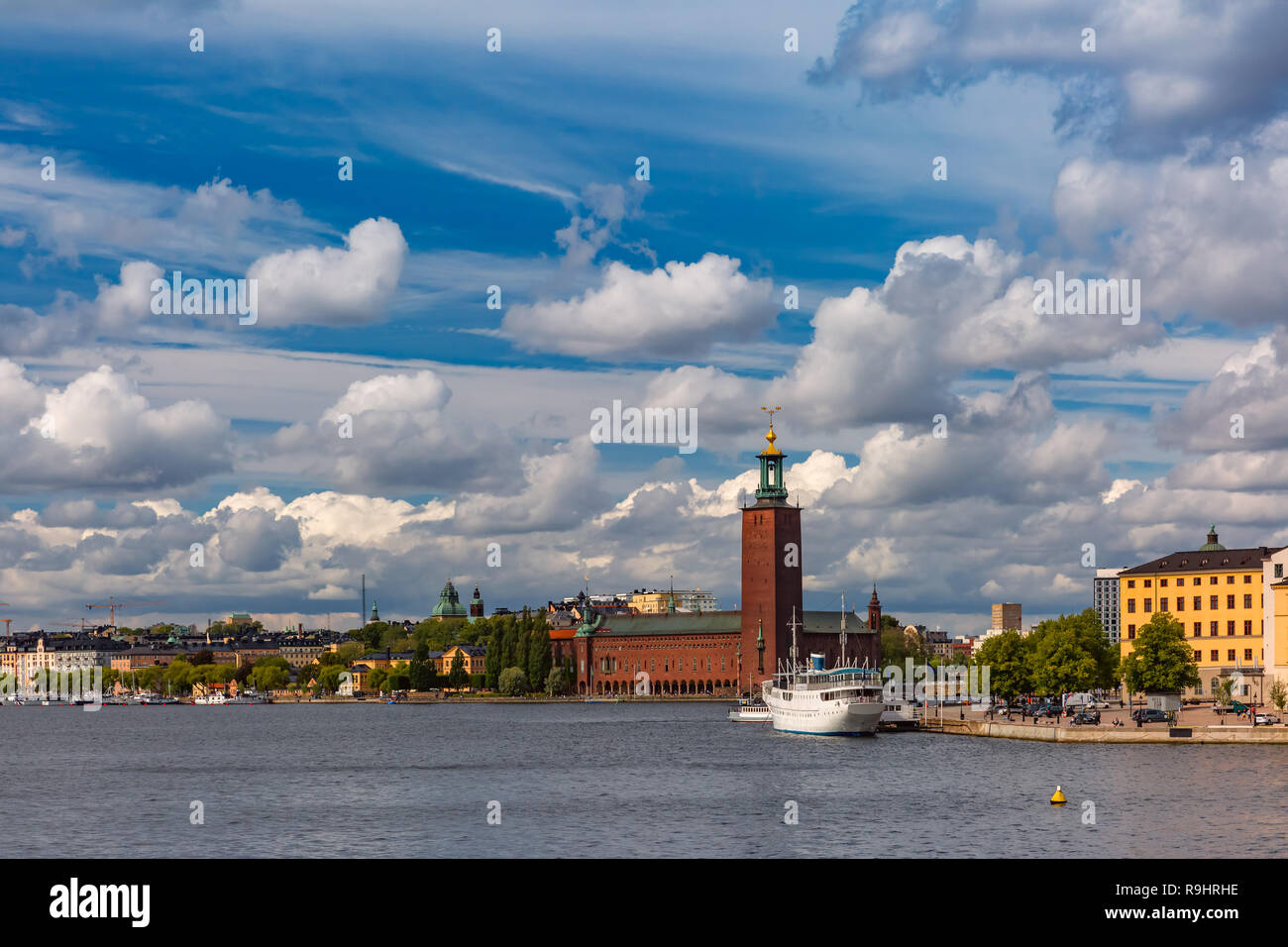 Rathaus in Stockholm, Schweden Stockfoto