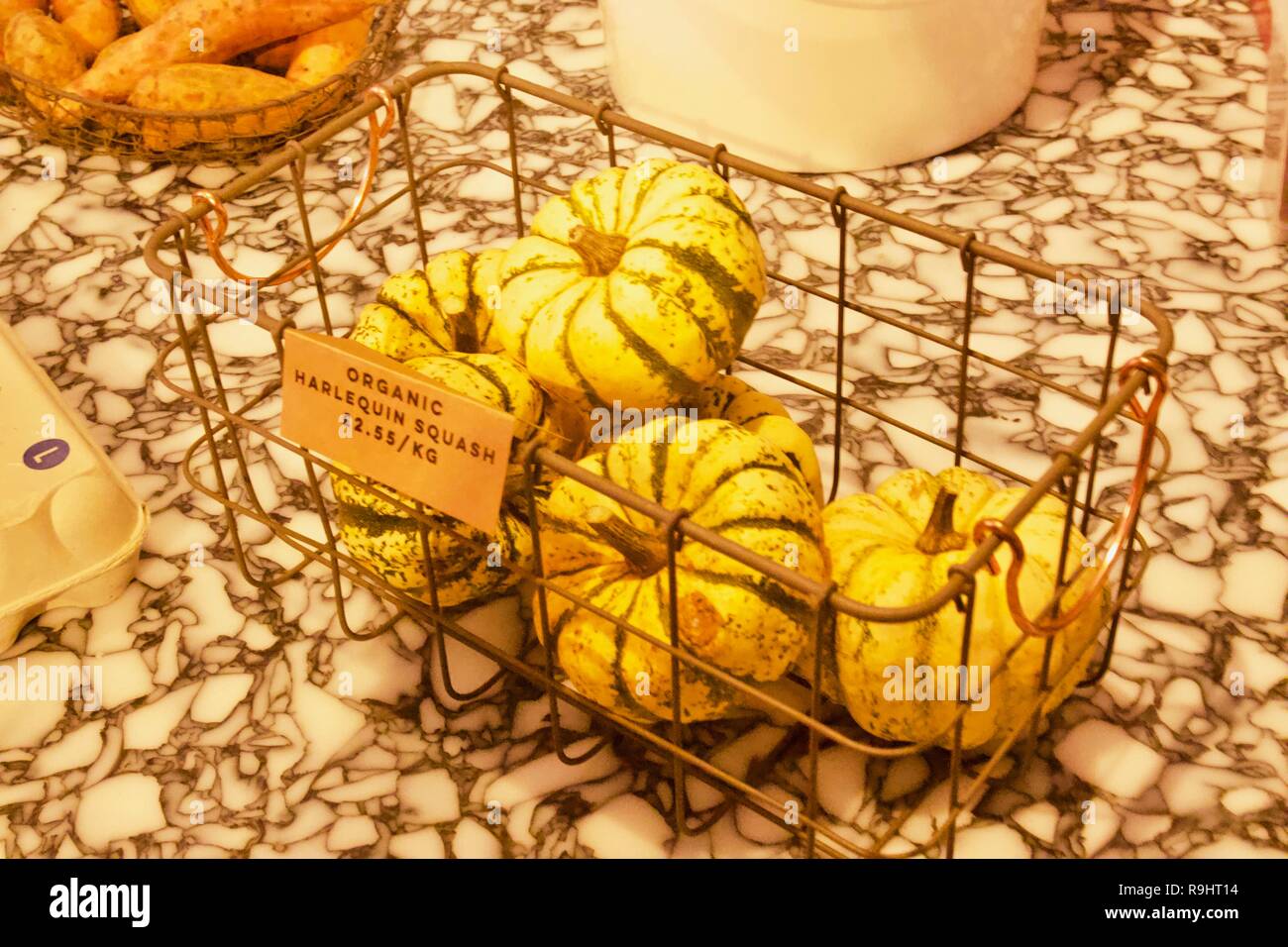 Bulk Markt in Hackney, East London ist eine Null Abfall, kein Plastik Supermarkt. Stockfoto