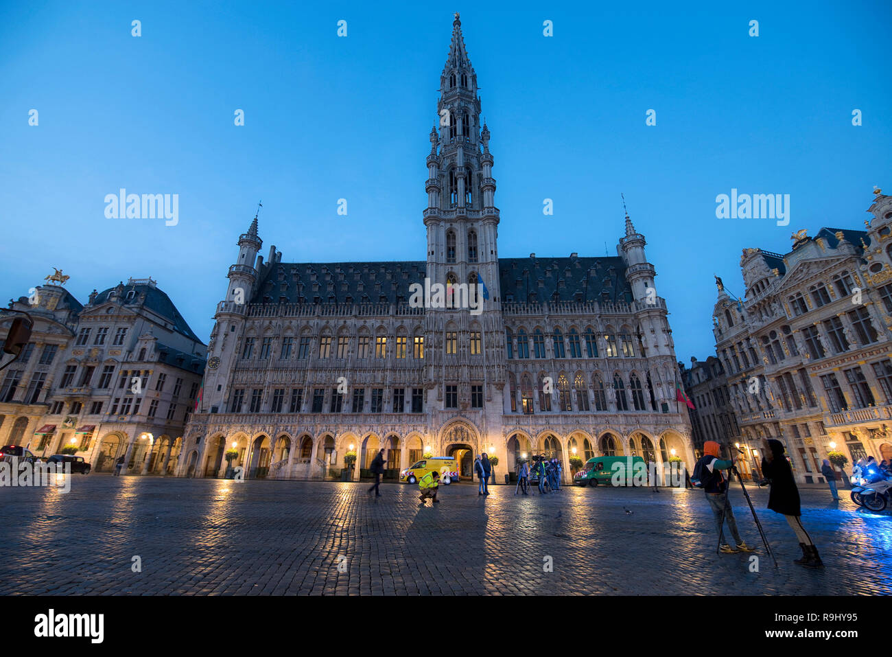 Rathaus von Brüssel Stockfoto