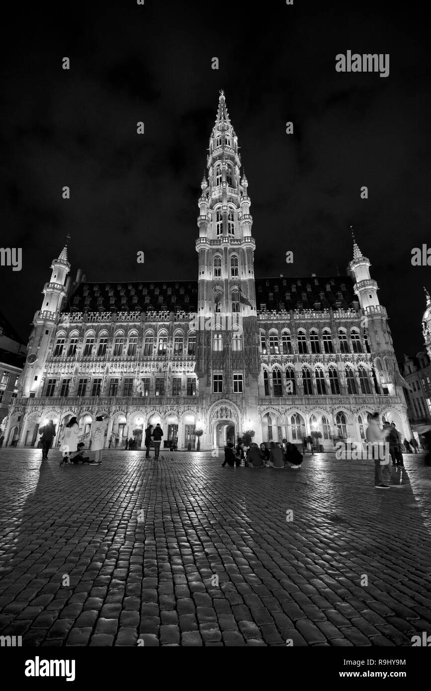 Rathaus von Brüssel Stockfoto