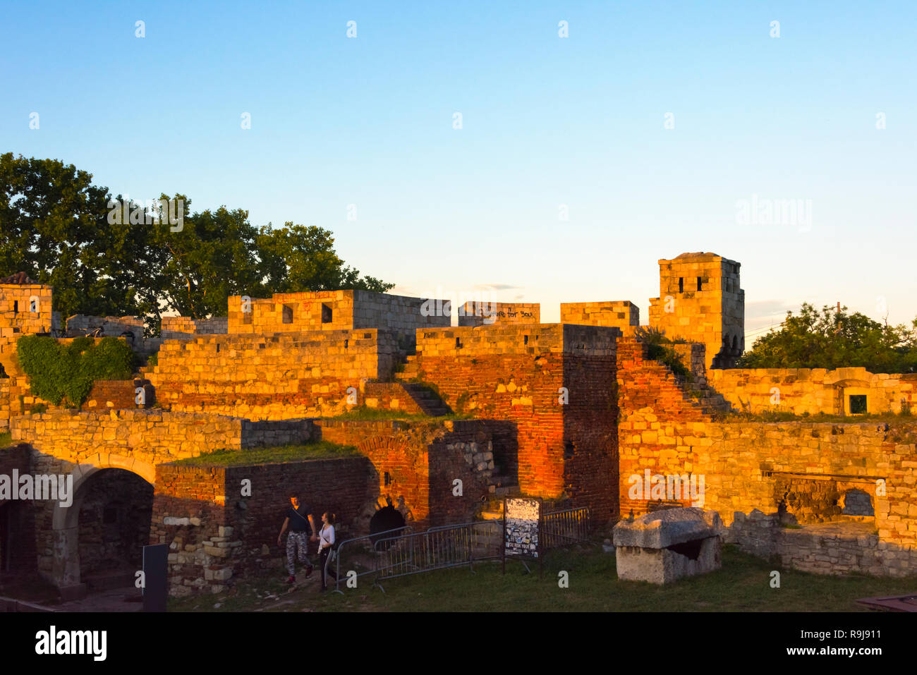 Der Belgrader Festung, Belgrad, Serbien Stockfoto