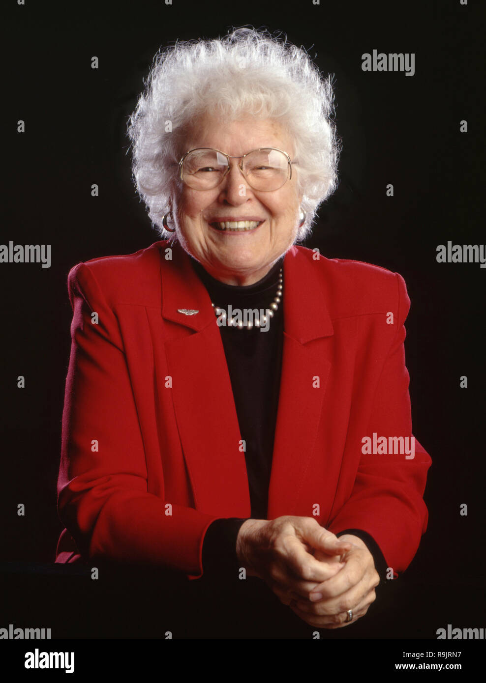 Doktor Dora Dougherty Strother Frau Airforce Service Pilot Stockfoto