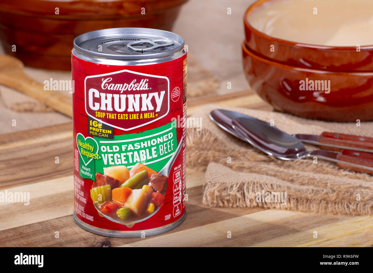 Dose Gemusesuppe Stockfotos Und Bilder Kaufen Alamy