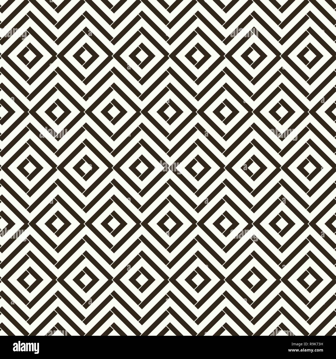 Vektor Nahtlose Muster Klassische Abstrakte Geometrische Hintergrund Moderne Elegante Fliesen Textur Regelmassig Wiederkehrende Geometrische Ornamente Mit Rhombuse Stock Vektorgrafik Alamy